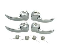 DRYIUBVF Inside Door Handle Compatible with Qashqai 2007-2013 80670JD00E Interior Door Handle Front Rear Left Driver Right Passenger(Only Handle 4 Sides)