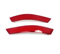 DRYIUBVF Rear Bumper Reflector Light Compatible With Benz For ML Class W164 2009 2010 2011 Car Rear Bumper Reflector Red Lens Warning Reflective Strip 1648200374 1648200674(1 Pair)