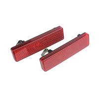 DRYIUBVF Rear Bumper Reflector Light Compatible With Nissan For Primastar 2001-2025 ABS Car Rear Bumper Reflector No Bulb Exterior Trim Auto Parts OEM 9160858(Red)