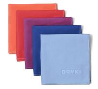 DRYKI Pocket-Sized Sweat Towels - The Original Sweat Absorbing Handkerchiefs - Quick-Dry Microfiber Sweat Rags for Face, Hands, & Body - Men & Women - Gym, Sports, and Work (Desert: 5 Pack)