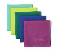 DRYKI Sweat Absorbing Handkerchiefs - The Original Pocket-Sized Sweat Towels - Quick-Dry Microfiber Sweat Rags for Face, Hands, & Body - Men & Women - Gym, Sports, and Work (Summit: 5 Pack)