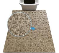 Drymate Premium Litter Trapping Mat, Cat Litter Mat (28 Inches x 34 Inches), Paw Design Traps Litter - Absorbent/Waterproof/Urine-Proof - Machine Washable, Durable, (USA Made)