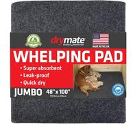 Drymate Washable Whelping Mat/Puppy Pad, 48 x 100-Inch, Grey