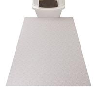 Drymate XL Original Cat Litter Mat, Contains Mess from Box, Protects Floors, Urine-Proof, Machine Washable, Soft on Kitty Paws, Absorbent, Waterproof (USA Made, Recycled Content) (29”x36”)(Tan Global)