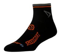 Drymax - Lite Trail Running 1/4 Crew -SPEEDGOAT - Running socks size M, black