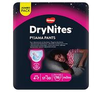Drynites Pyjama Pants Jumbo Girl 4-7 Years (17-30kgs), 16 each