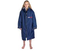 Dryrobe Advance Childrens Long Sleeve Dryrobe Navy/Grey