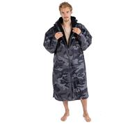 Dryrobe Advance Long Sleeve, Black Camo Black - L