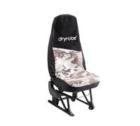 Dryrobe® Car Seat Covers - Warm and Water-repellent - Synthetic Lambswool Lining - Super Tough and Durable (Sand Camo Black, Single)