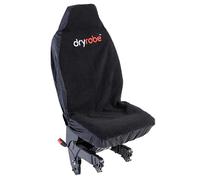 Dryrobe® Single Car Seat Cover - Warm and Water-repellent - Synthetic Lambswool Lining - Super Tough and Durable - Black