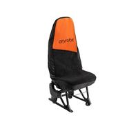 Dryrobe® Single Car Seat Covers - Warm and Water-repellent - Orange Black | Lambswool Synthetic Lining, Super Tough, durable