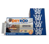 Dryrod Damp Proofing Rods (250 Pack) - Bba-Approved Rising Damp Treatment, Stronger Than Dpc Injection Creams. Coverage 30M