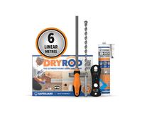 Dryrod Damp Proofing Rods Dpc Kit: Treats 6 Linear Metres (9" Wall) - Bba Approved Rising Damp Treatment