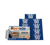 Dryrod DPC Damp Proofing Rods (50 Pack x 10) - Coverage 60m - BBA-Approved | Stronger Than DPC Injection Creams.BBA Approved Rising Damp Treatment in Walls.