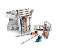 Dryrod DPC Damp Proofing Rods Kit: Treats 24 Linear metres (9" wall) - BBA Approved Rising Damp Treatment in Walls. Stronger Than DPC Injection Creams