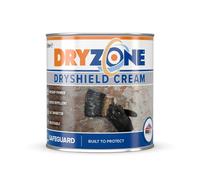 Dryshield Cream (1L) Dryzone System - Internal Salt-Resistant Masonry Primer For Rising Damp - Breathable One-Coat Cream For Walls