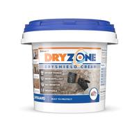 Dryshield Cream (3L) Dryzone System - Internal Salt-Resistant Masonry Primer For Rising Damp - Breathable One-Coat Cream For Walls