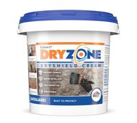 Dryshield Cream (5L) Dryzone System - Internal Salt-Resistant Masonry Primer For Rising Damp - Breathable One-Coat Cream For Walls