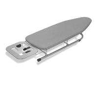DrySmart Table Top Ironing Board - Small Folding Iron Table with Ironing Board Cover, Non-Slip Legs, Lightweight & 76×30cm Compact Pressing Surface, Easy Storage for Home Laundry Use (Grey)