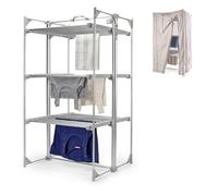 drysoon Deluxe 3-Tier Heated Clothes Airer & Cover Pack