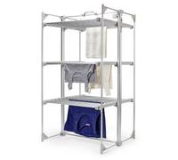 drysoon Deluxe 3-Tier Heated Clothes Airer with Built-in Timer