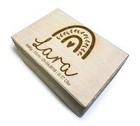 DRYSSON Memory Box Memory Box for Baby Babies Child Personalised Gift for Birth Mother Father Birth Box