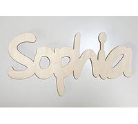 DRYSSON Name wooden letters individually personalised children's room door wall baby room wooden letters