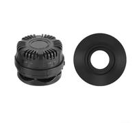 Drysuit Intake And Exhaust Valve Set, With Adjustable Vent, Quick Inflate, Black Plastic Resists Corrode, For Technical Diving(exhaust valve)