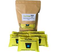 DryTote 100g Rechargeable Desiccant 5 Pack Moisture Absorbing Bag Desiccant Dehumidifier for Storage Containers and Carry Bags