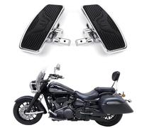 Drytuns Front Floorboard Foot Peg Pedals Adjust Floorboards Compatible with Yamaha Vstar Dragstar 400 650 V-Max XV125 XV250 XV400 XV535 XV750 XV1100 Fit for Honda VTX1300 VTX1800, black
