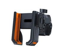 DRYUSFD Cell Phone Handlebar Mounts for Cannondale Bad Boy/Scalpel/Habit/Jekyll/Cargowagen, 360° Rotate Adjustable Mobile Phone Holder Bicycle, Off Road City Bicycle Phone Holder,A-Yellow