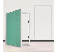 Drywall Access Panel 34x34in - Paintable Hatch Cover for Plumbing Repairs, Universal Access Door for Hidden Wall Access in Plasterboard Construction