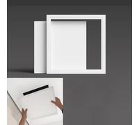 Drywall Access Panel, Aluminum Alloy Plumbing Access Panel, Durable Ceiling Access Solution, Inspection Hatch/Plumbing Revision Door Electrical Panel Cover Service Customize(350x350mm)