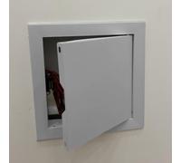 Drywall Access Panel, Magnetic Switch Wall Cover, Inspection Hatch, 35x45cm (13.8x17.7in), Gray - Small Access Door for Easy Maintenance and Inspection
