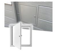 Drywall Access Panel, Plumbing Access Doors, Durable Easy Wall Hole Cover with Cam Latch Lock, Heavy Duty Opening Flap Cover Plate, White(40x45cm/15.7x17.7in)