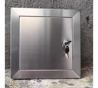 Drywall Access Panel, Universal Flush Mount Service Hatch for Wall, Metal BBQ Door for Laundry Chute and Water Valves