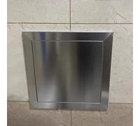 Drywall Access Panel, Universal Flush Mount Service Hatch for Wall, Metal BBQ Door Ideal for Laundry Chute and Water Valves