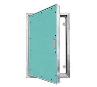 Drywall Access Panel with Handle, Recessed Gypsum Inspection Door, Paintable Aluminum Frame, Magnetic Latch, Custom Wall & Ceiling Access(14x37in/35.6x94cm)