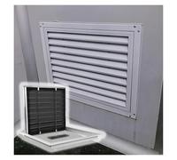 Drywall Access Panel with Louvered Door, Waterproof Aluminum Alloy Flush Mount Inspection Hatch with Grille Filters for Offices Plumbing Electrical Cable Concealment(35x50cm(14x20in))