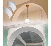 Drywall Arch Doorway Mouldings,2-Piece Inner Circular Arch, for Wall and Balcony Corner Decoration, 19.7x19.7x19.7 Inches(25x25x25cm/9.8x9.8x9.8")