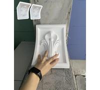 Drywall Arch Doorway Mouldings,Drywall Archway Moulding Kit for Doorways, Pre-Formed Circular Top Arch Trim, 2 Pieces(25x21.5x27cm(9.8x8.5x10.6"))