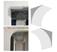 Drywall Arch Form, Half Round Doorway Kit, 2-Pack for Gypsum Installation | Half Round Drywall Arch Form for Unique Doorway Design - Ideal for Interior Renovation and Custom Home Projects