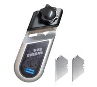 Drywall Chamfer Tool - 45/90 Degree Trimming Tool with 10 Precision Blades, Efficient Angle Planer, Robust Tool for Woodwork, Ceiling, Wall Renovation, Craftsman Project Accessories