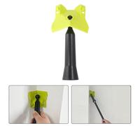 Drywall Corner Finishing Tool - Adjustable 360° Rotation Roller for Putty Application, Lightweight PP and Carbon Steel Design, for Ideal for Interior and Exterior Wall Corners (A)