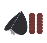 Drywall Corner Sander, Semi Circular Hand Sanding Tool | Fit for 9 Inch Sandpaper, Hook Loop Backing, Internal Corner Wall Cleaning Polishing Tool