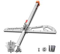 Drywall Cutter Tool - Foldable Cutting Tool with Dual Positioning, Aluminum Alloy Handle for Easy Installation