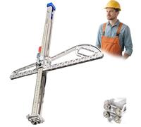 Drywall Cutting Tools,1.5 to 61cm Blade Adjustable Gypsum Board Cutter,Dual Positionin,Easy Cutting for Woodwork, Build