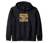 Drywall Finisher - I'm Not Getting Old, I'm Becoming Legend Zip Hoodie
