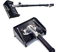 Drywall Finishing Box Tool with Adjustable Handle, Aluminum Alloy High Capacity with Taping Finishing Box, 120° Adjustable Blade for Smooth Skimming