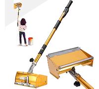 Drywall Finishing Box with Handle, 9 Inch Aluminum Tool for Sheetrock Mud Application - Quick Clean Drywall Skimming Blade